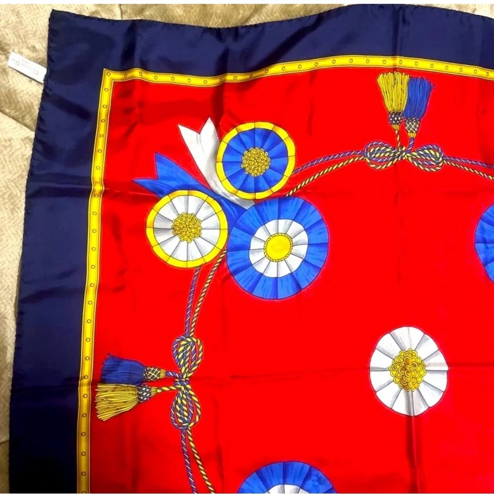 Christian Dior Silk Scarf, 86cm, Vintage